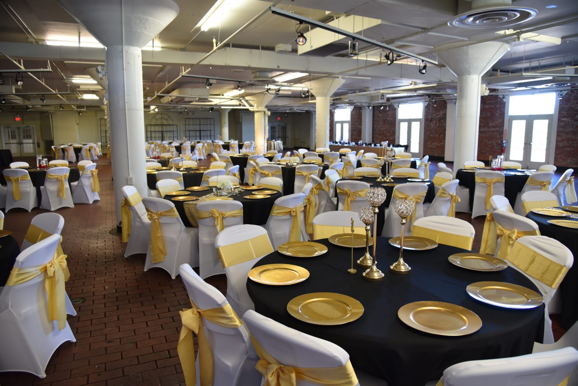 Picasso Room: White, Gold, & Navy (different angle)