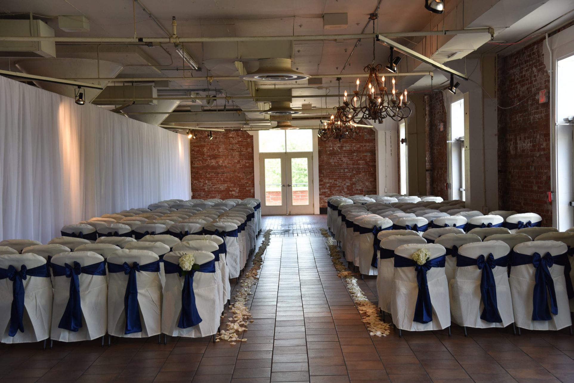Picasso Room: Wedding Ceremony Setup