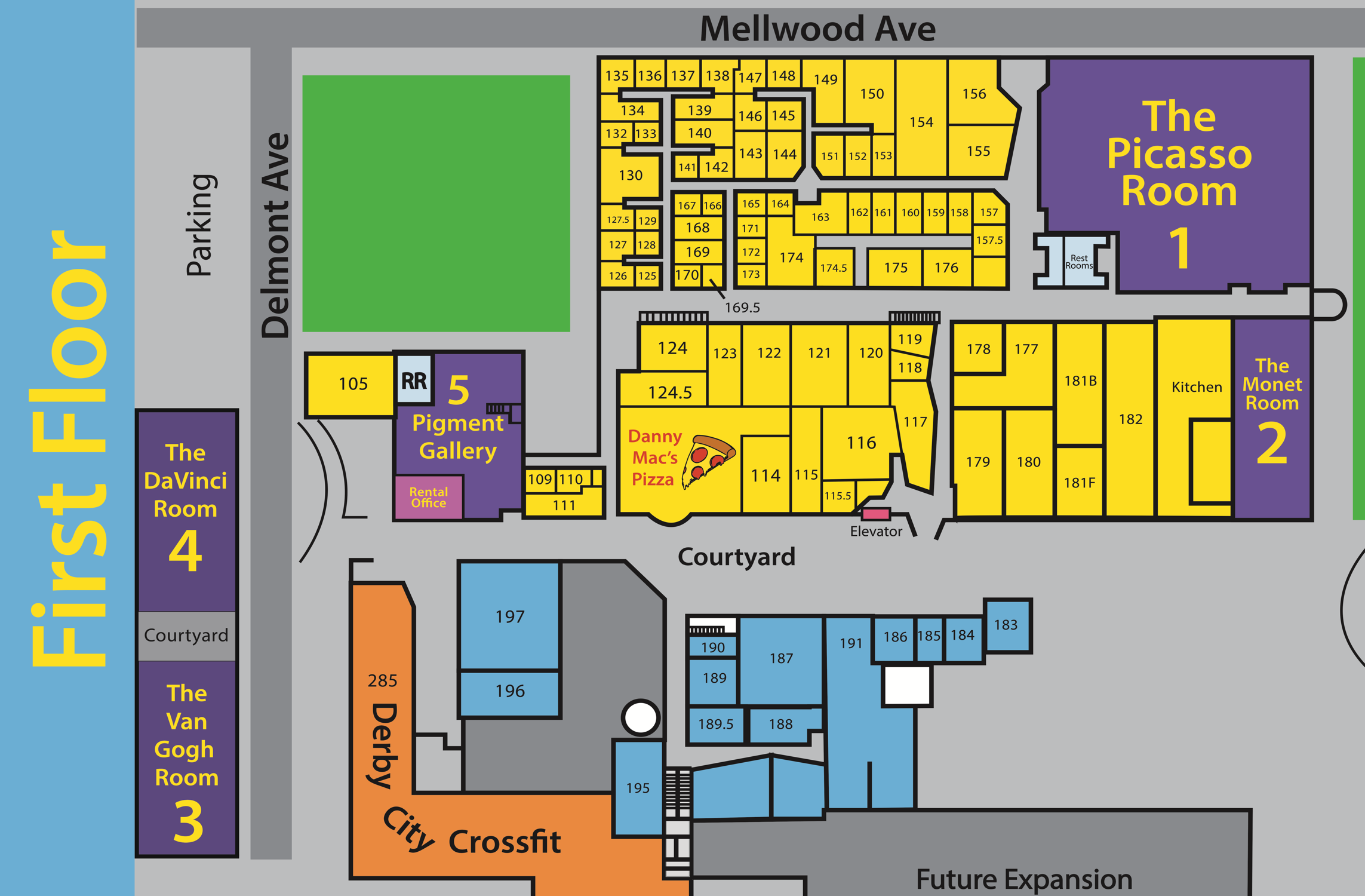 Map-first-floor-1 First Floor Map