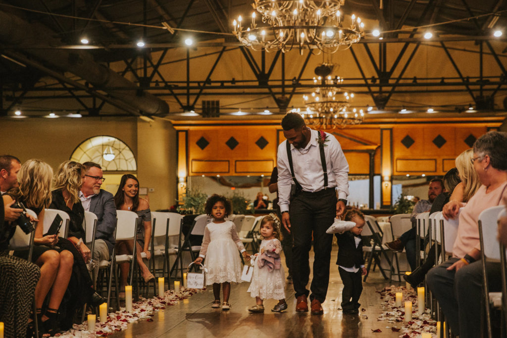 amayawedding-313-1024x683 Flower girls, father, and ring bearer in Van Gogh Ballroom