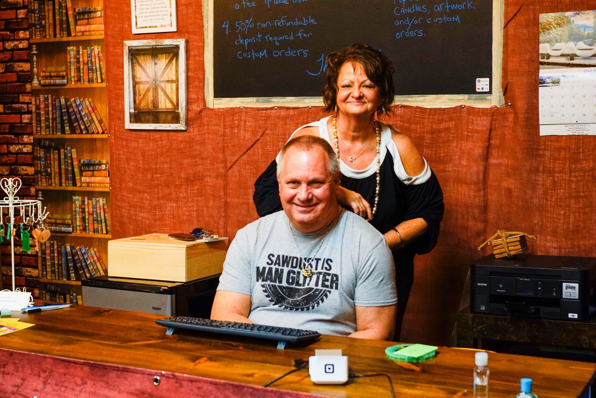 Vicki and Bruce of Barn Doors and More
